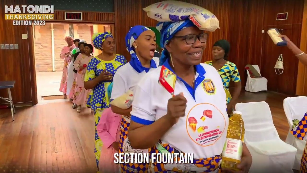 Défilé des Sections EBNM KCC PRETORIA, South Africa 🇿🇦| MATONDI 2023