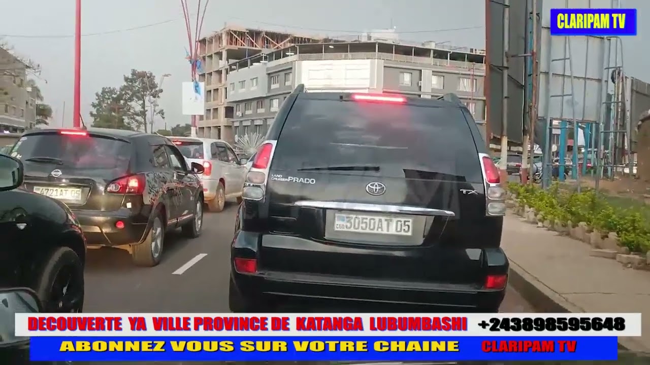 DÉCOUVERTE VILLE PROVINCE YA KATANGA LUBUMBASHI