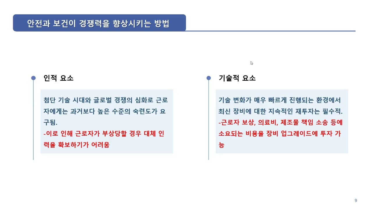 4,5장 OCCUPATIONAL SAFETY AND HEALTH