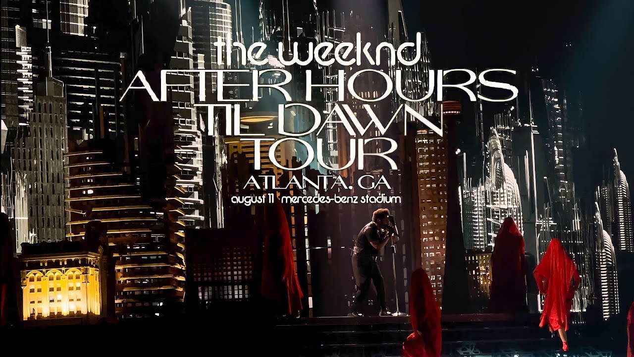 The Weeknd - After Hours Till Dawn Tour - Atlanta, GA - 8/11/22 - Mercedes Benz Stadium