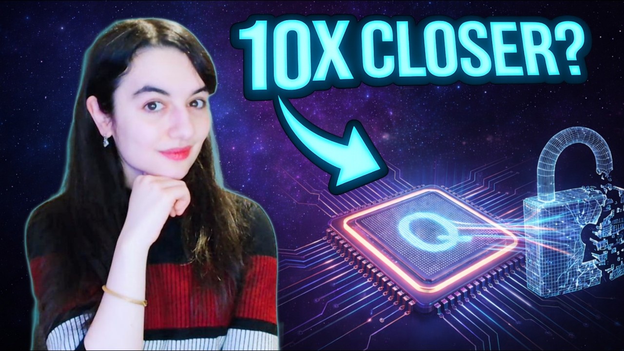 Did quantum computers just get 10x closer to breaking encryption? (Quantum Physicist Reacts!)