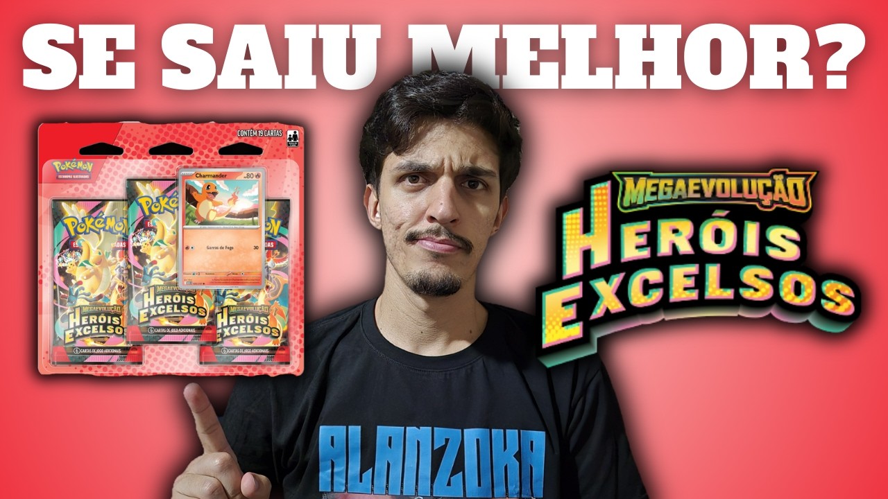 O FINAL da “Booster Box” de Heróis Excelsos – Veio coisa BOA?