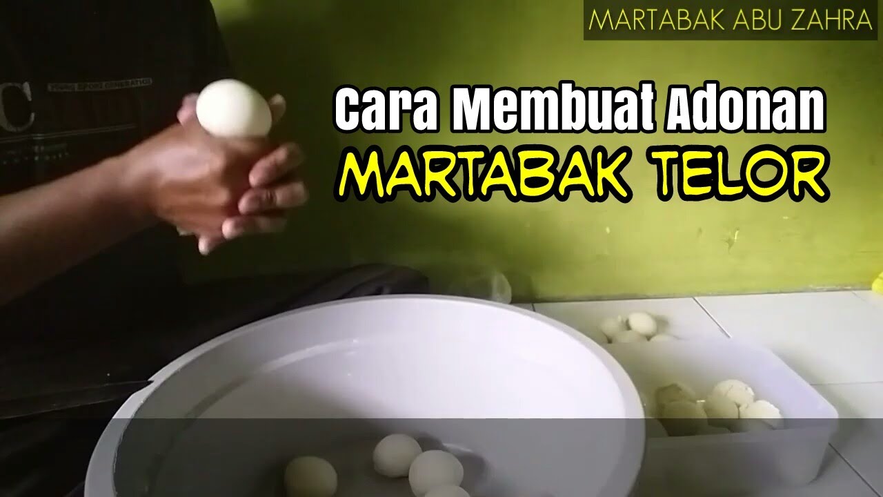 Tutorial Cara Mudah Membuat Adonan Martabak | MARTABAK ABU ZAHRA