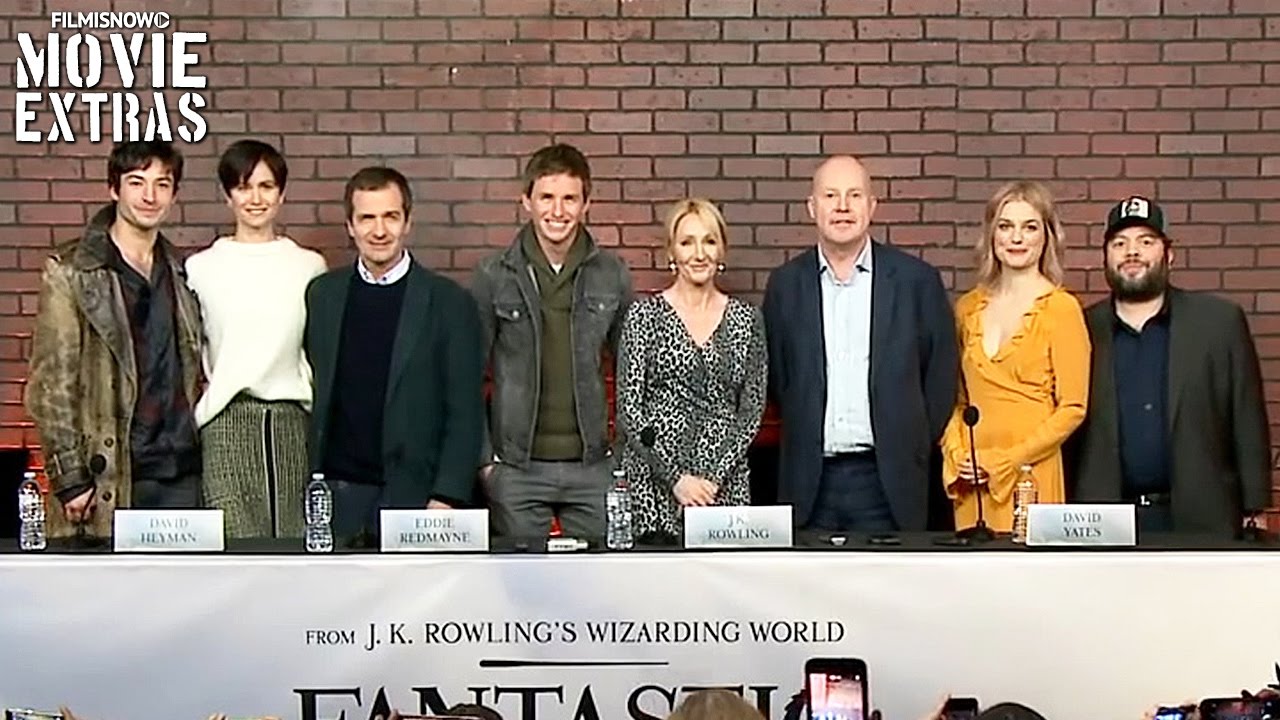 Fantastic Beasts and Where to Find Them | Full Press Conference with cast, director and producers
