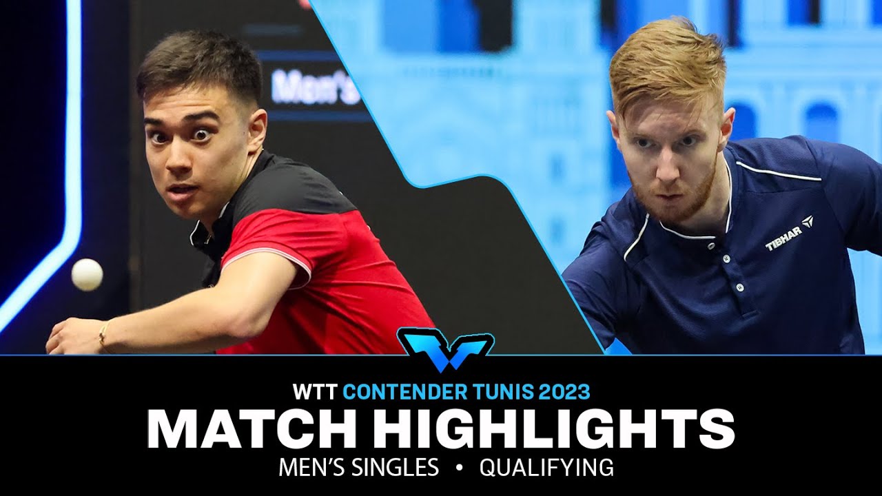 Florent Lambiet vs Kay Stumper | MS Qual | WTT Contender Tunis 2023