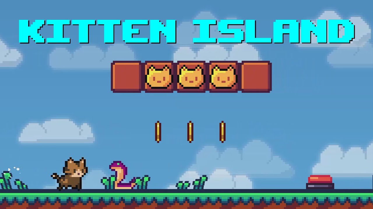 Kitten Island | Full Game | No Commentary | QwertyFoop’s Longplays