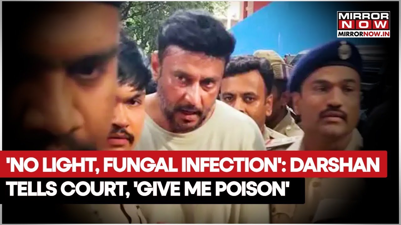 Renukaswamy Case: Kannada Actor Darshan Tells Court To Give Him 'Poison', Says 'No Light In Jail'