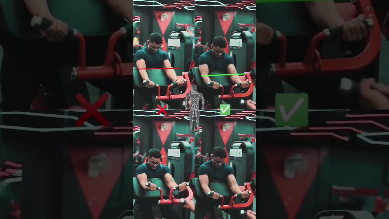 "Preacher Curls Machine: Targeted Arm and Bicep Workout" 