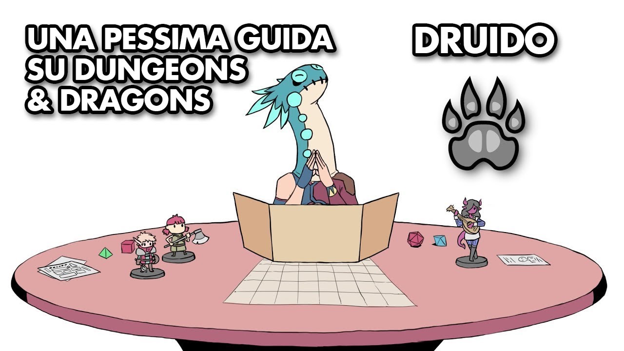 Una Pessima Guida Su D&D [5a Edizione] - DRUIDO - JoCat ITA