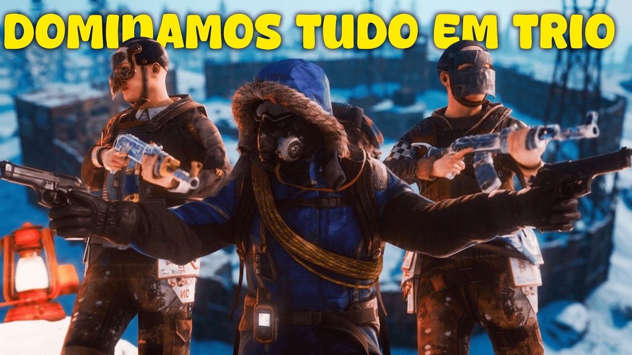 RUST - FIZEMOS 3 TIMES QUITAR NO OFICIAL E FICAMOS RICOS EM TRIO!!!