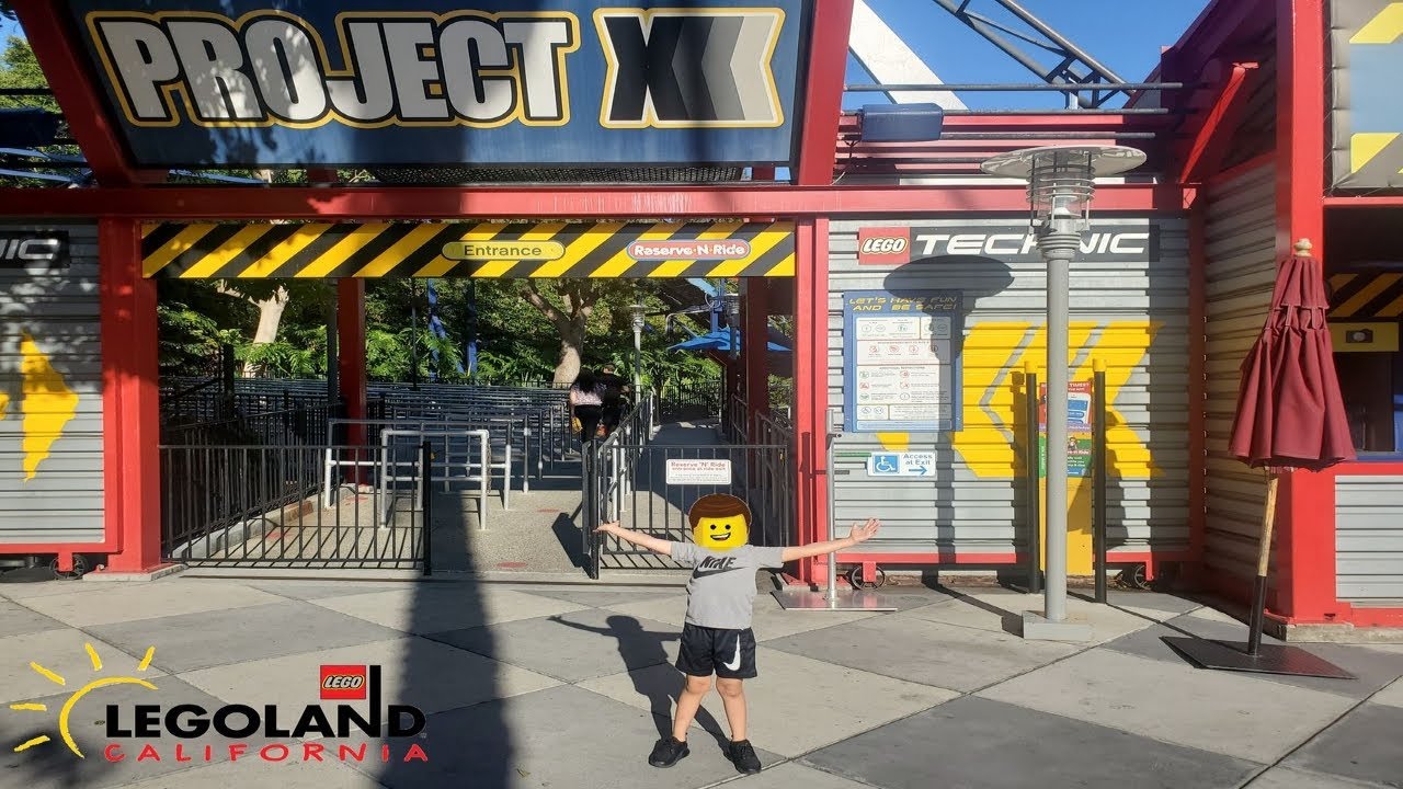 LEGO Technic Coaster : Project X (POV) - LEGOLAND California