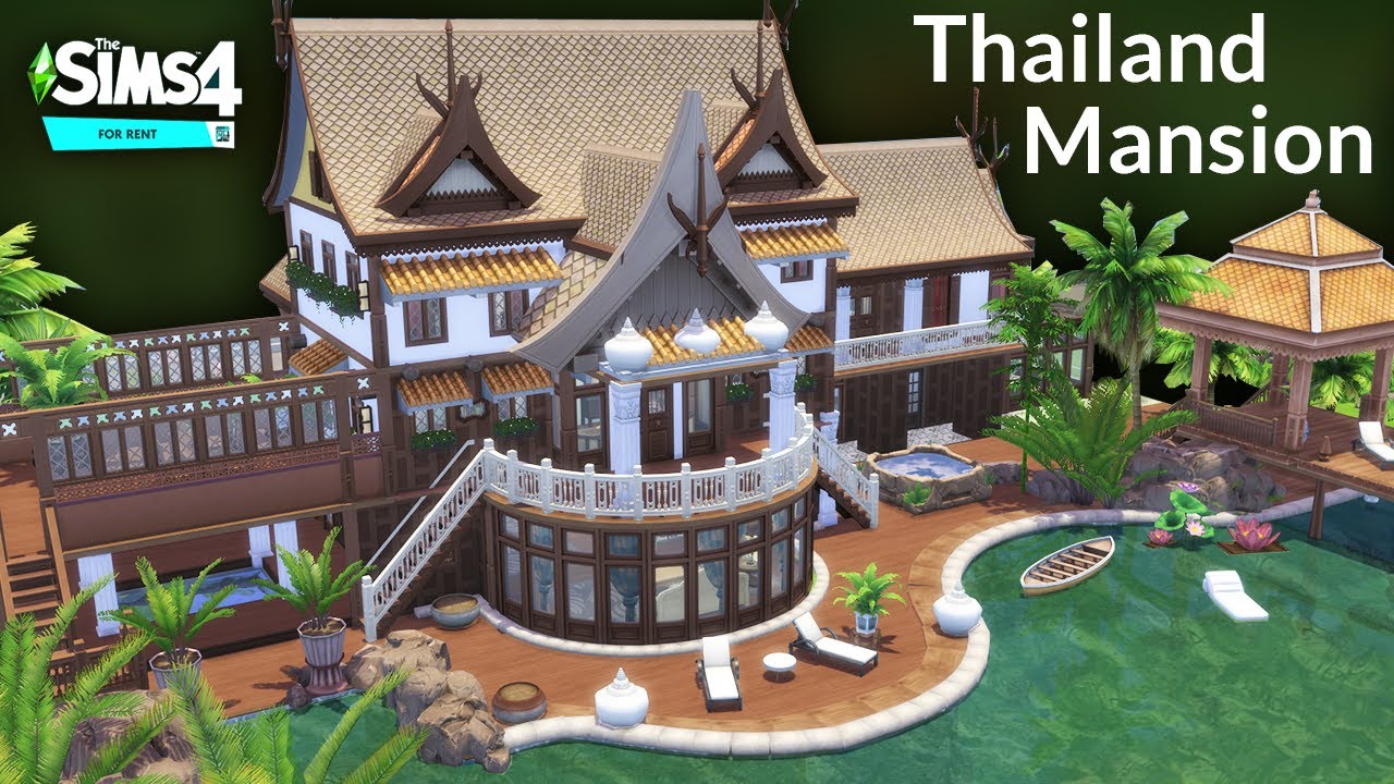 Sims 4 FOR RENT: LUXURY MANSION Speed Build | Early Access | Kate Emerald