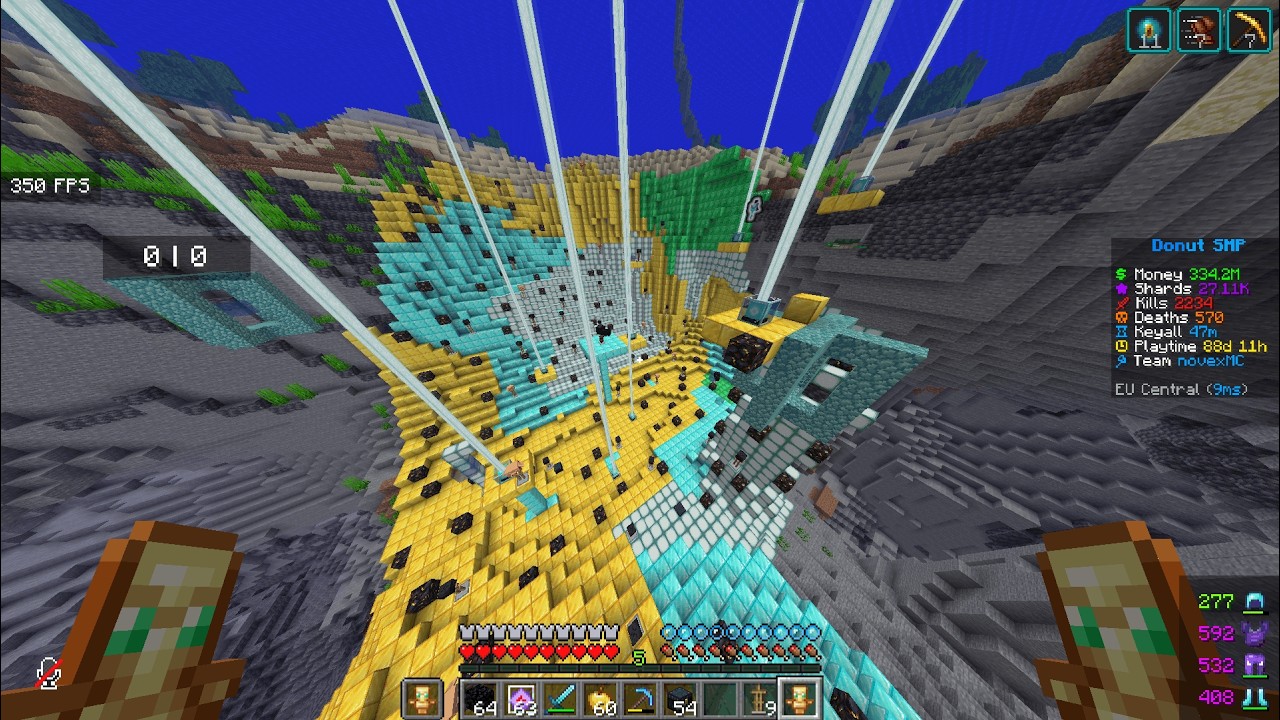 | DONUT SMP LIVE | Donut smp big 4B+ Lootdrop |  Rating bases 20M Each |