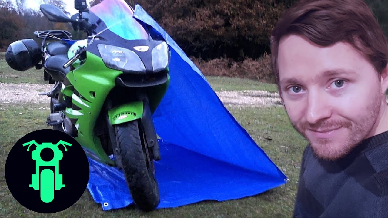 Motorcycle Wild Camp