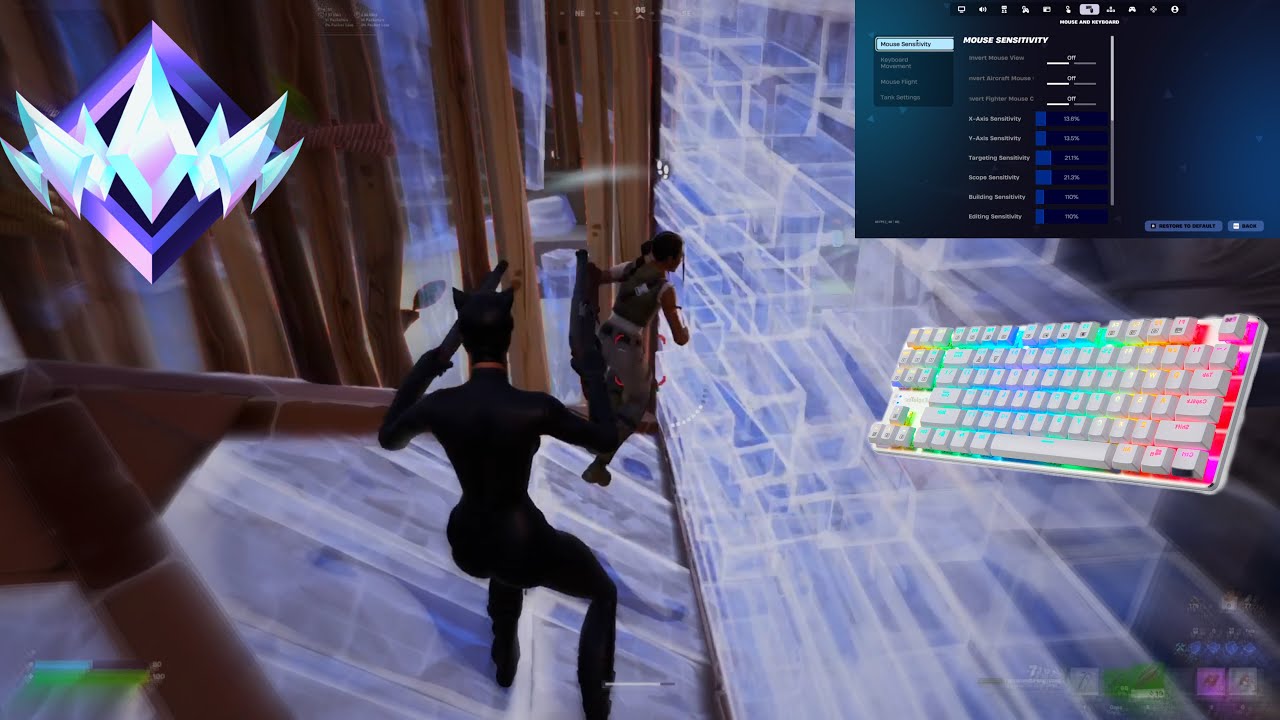 BEST Chapter 7 Keyboard and Mouse Settings/ Sensitivity in Fortnite (PS5/PC/XBOX)