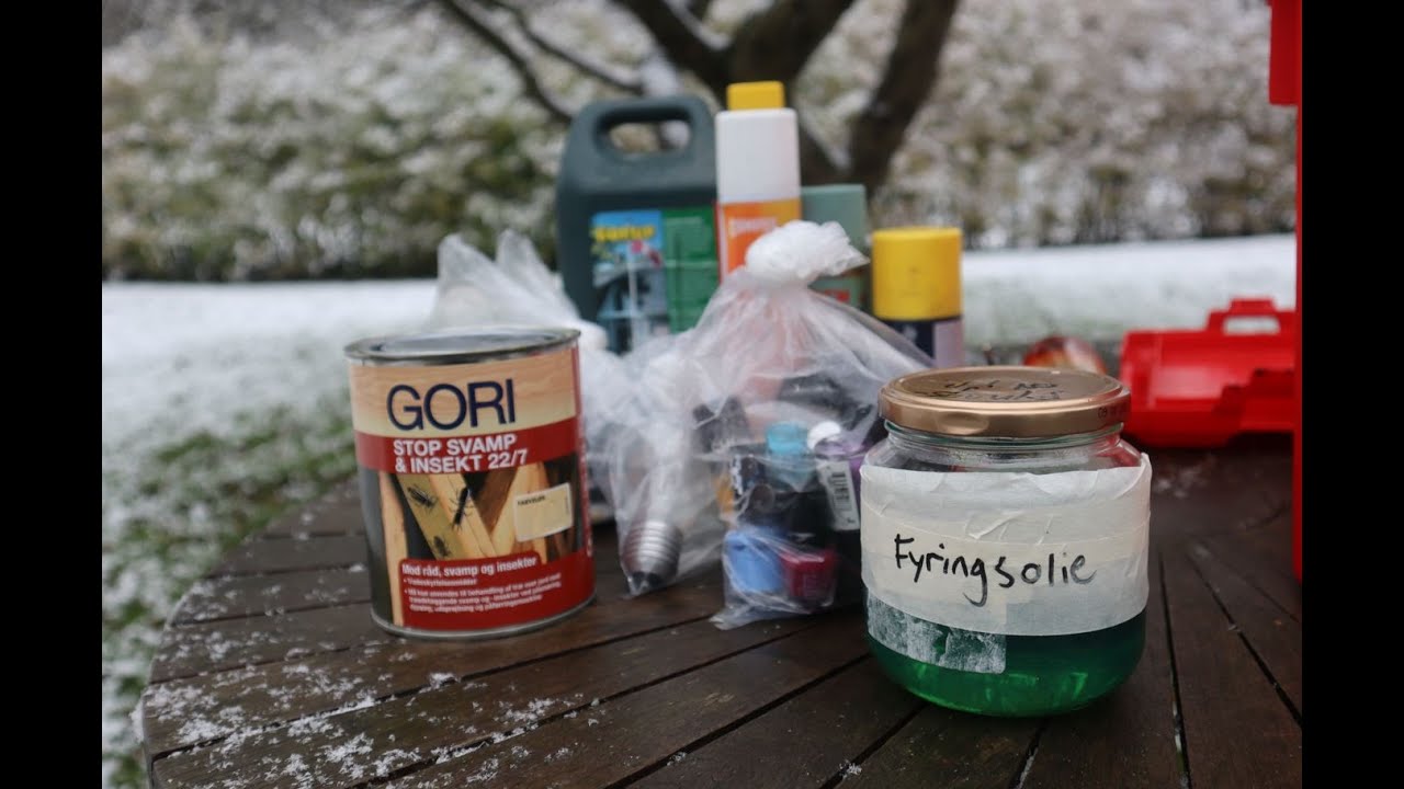 Sådan pakker du den røde kasse