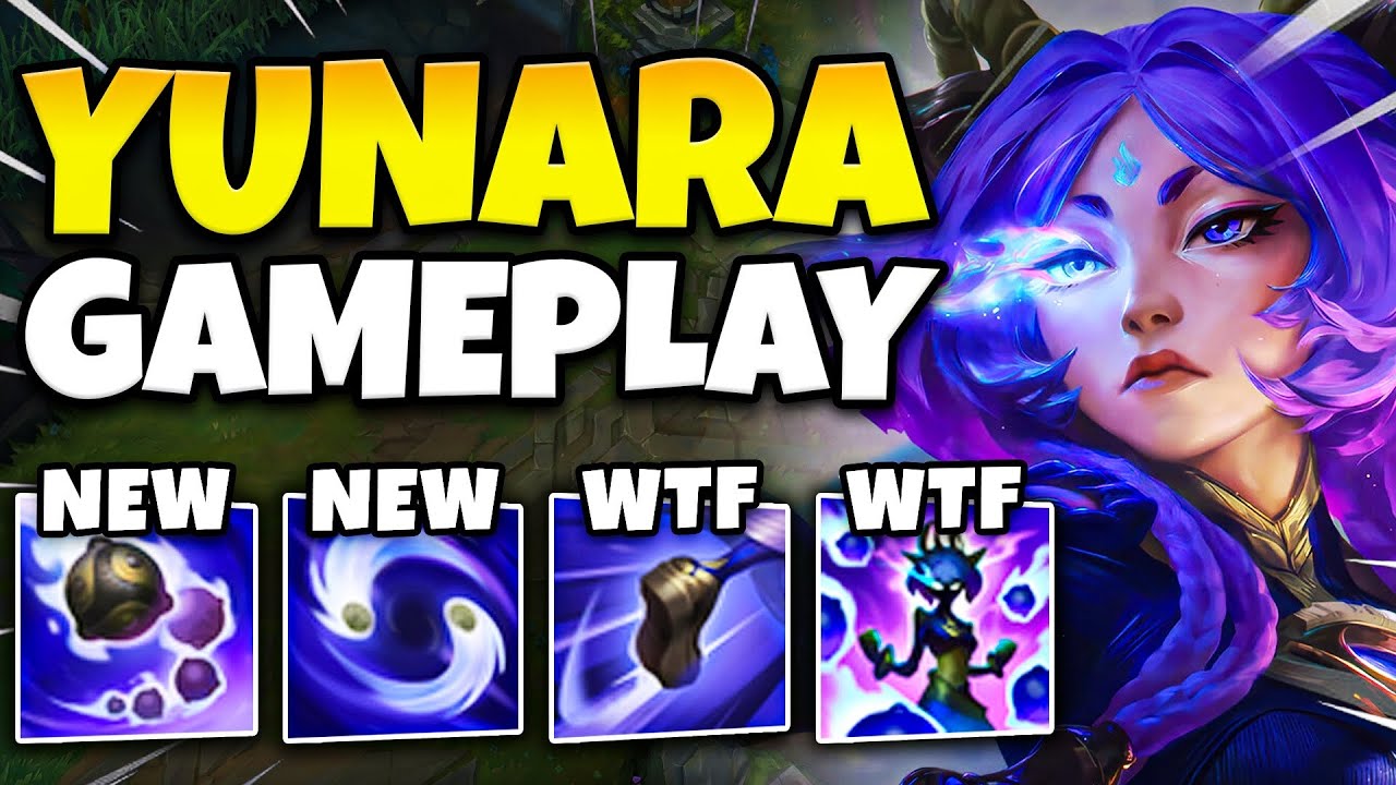 NEW CHAMP YUNARA IS THE BEST CHAMPION IN YEARS! (WORLD FIRST YUNARA PENTAKILL)