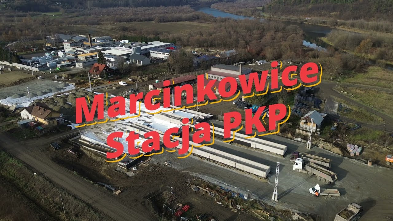 Marcinkowice - Budowa stacji PKP #nowysącz
