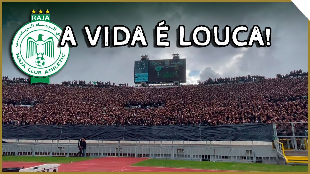 A VIDA É LOUCA! ♪ - Nova música da torcida do Raja Casablanca (Legendado)