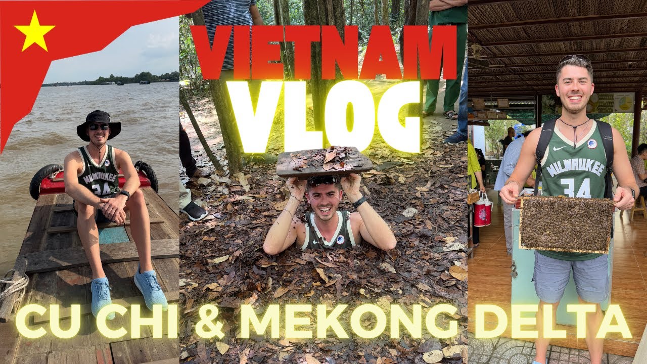 Cu Chi Tunnels and Mekong Delta adventure... Vietnam Day 3 🇻🇳
