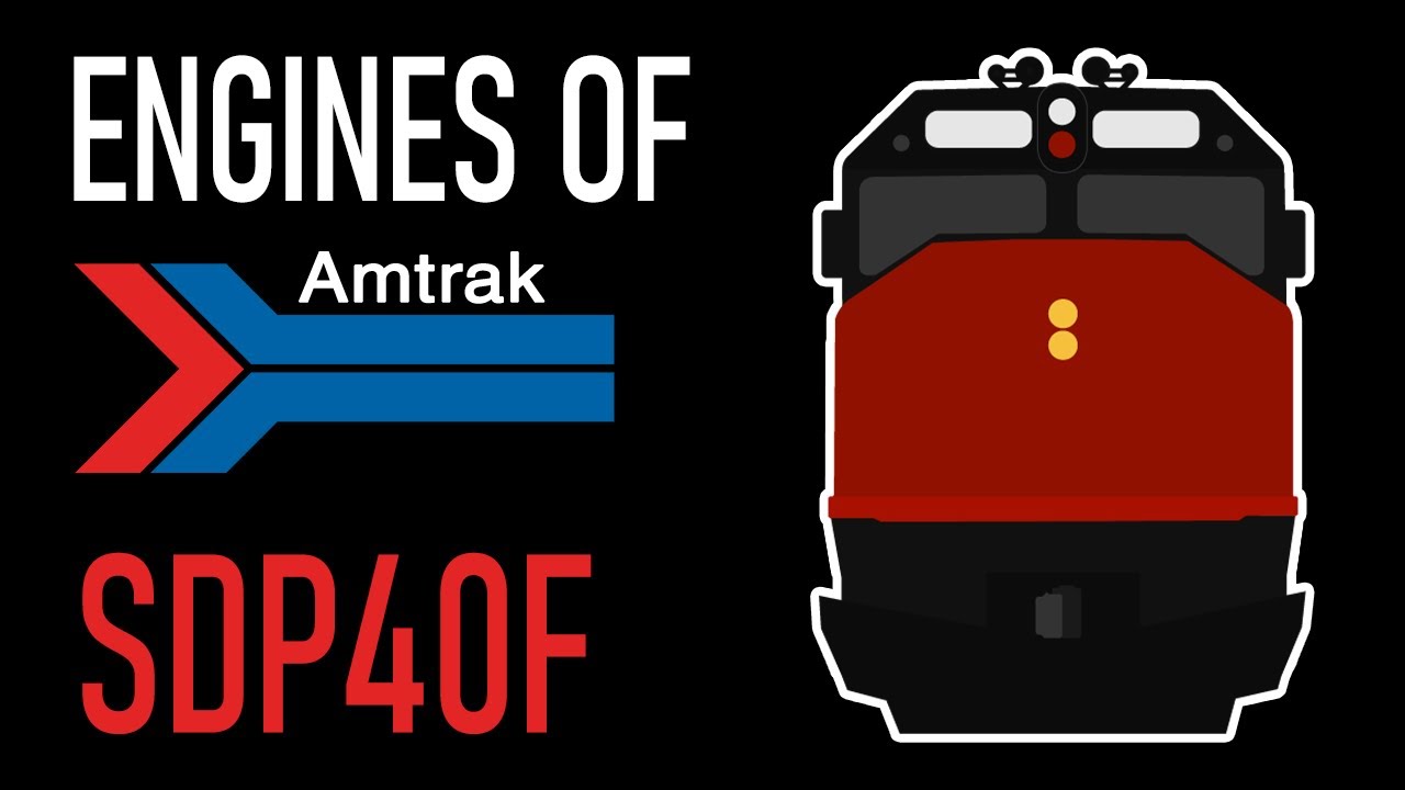 Двигатели Amtrak - EMD SDP40F