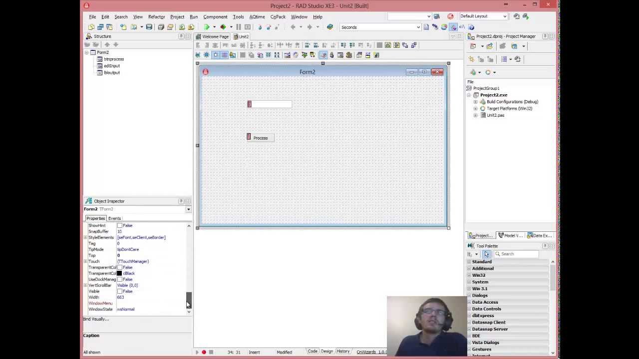 Delphi Programming Tutorials #2 transfer data(labels and edits)