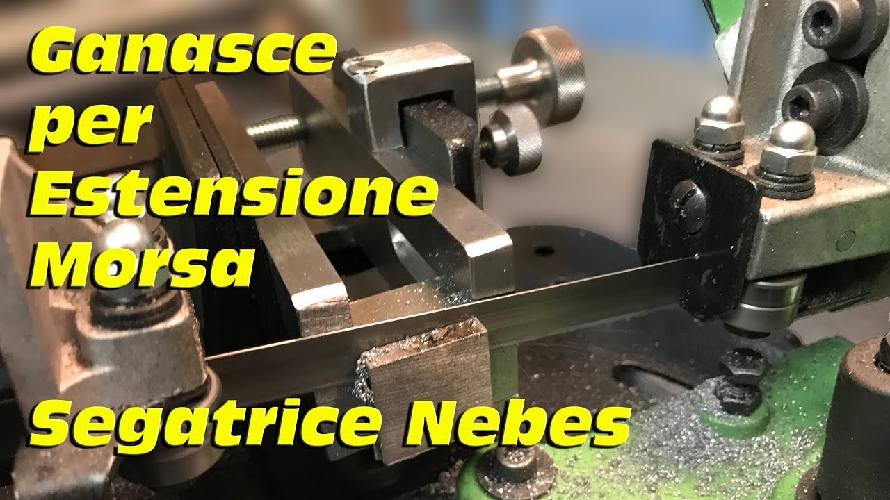 Ganasce Estensione Morsa per Segatrice Nebes tm101 #052