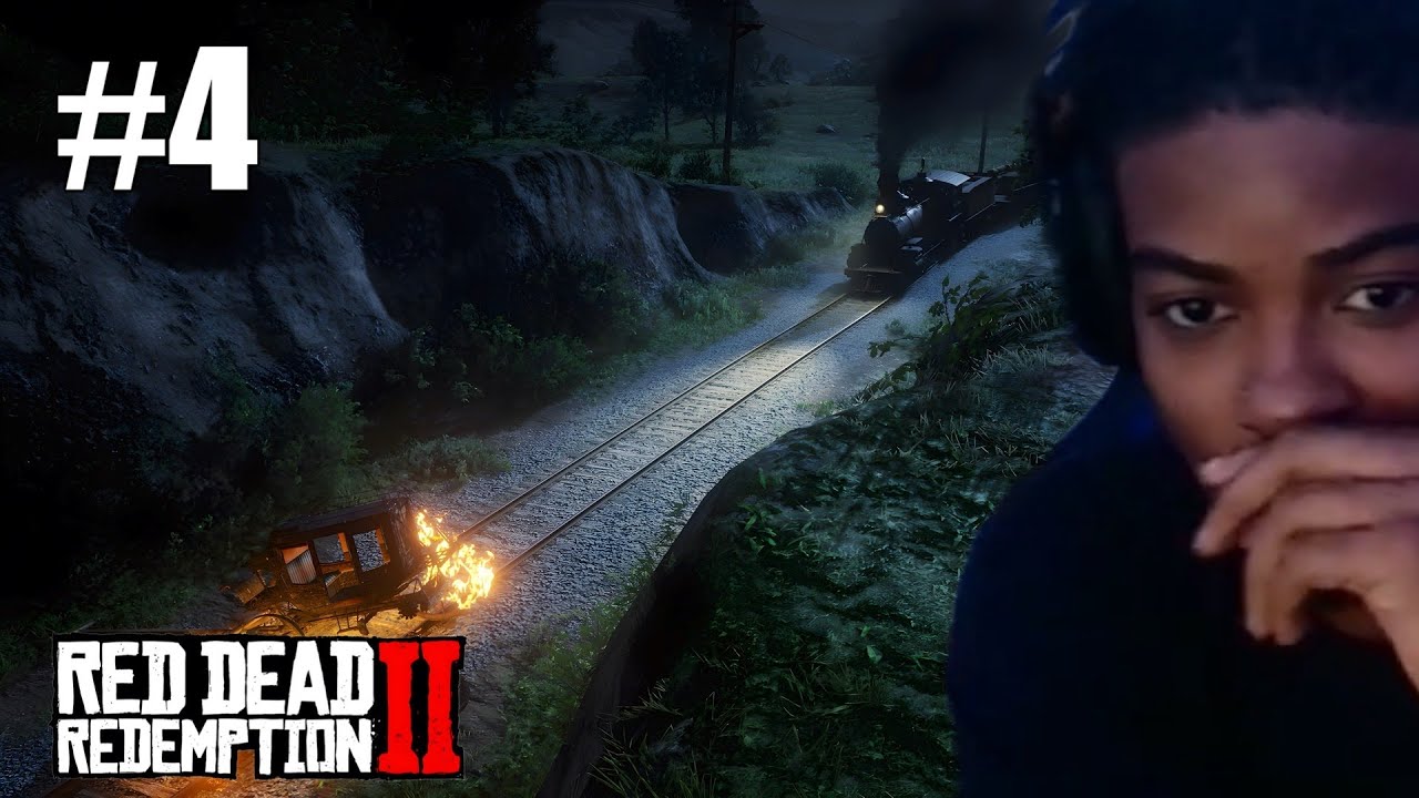 EPIC MIDNIGHT TRAIN ROBBERY MISSION!! | Red Dead Redemption 2 [Part 4]