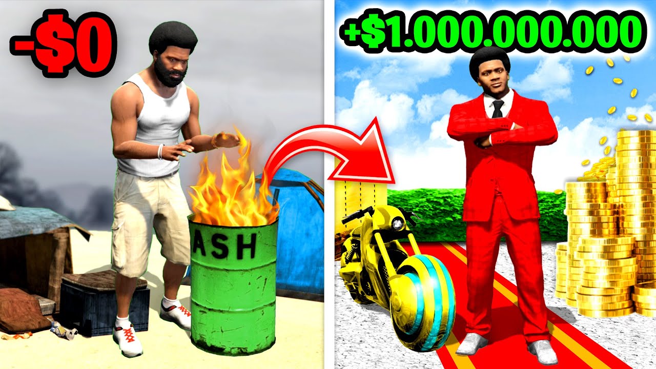 GTA 5 - $0 zu $1.000.000.000 in 24 STUNDEN!!