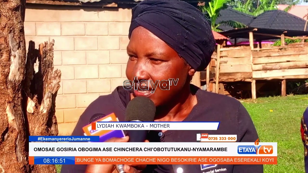 Nyamarambe family in pain after a young man found dead in the house in unclear circumstances