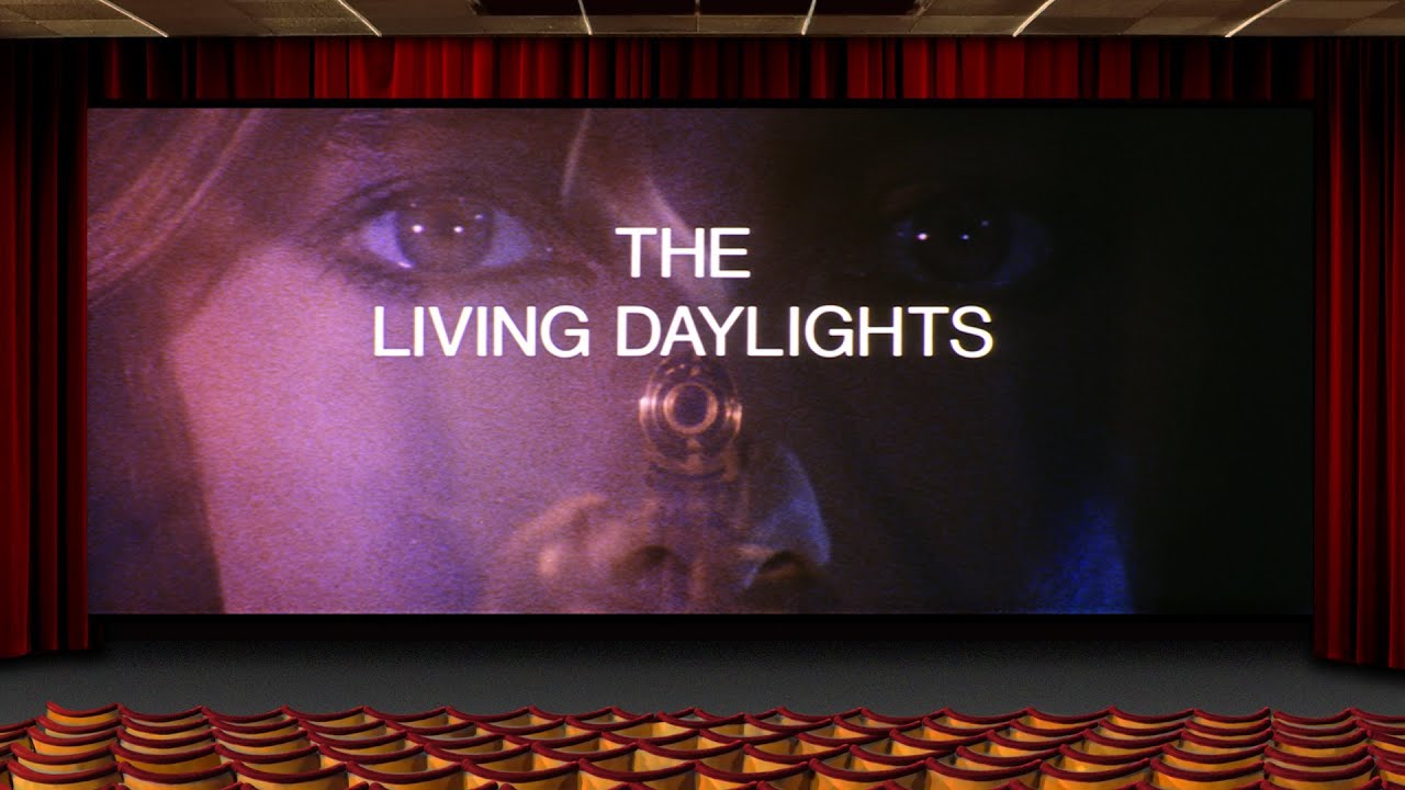 Cinema at home: The Living Daylights (recreating Odeon cinema 1987 intro reel)