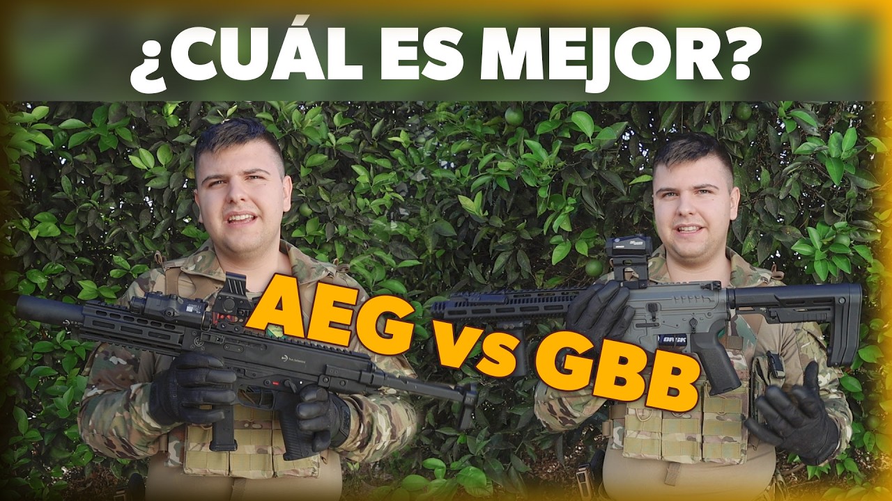 AEG vs GBB || ¿Cuál es la mejor opción en el Airsoft? || Airsoft para TODOS