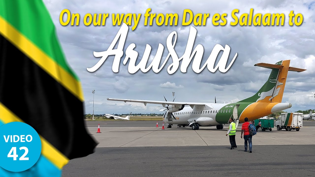 On our way from Dar es Salaam to Arusha