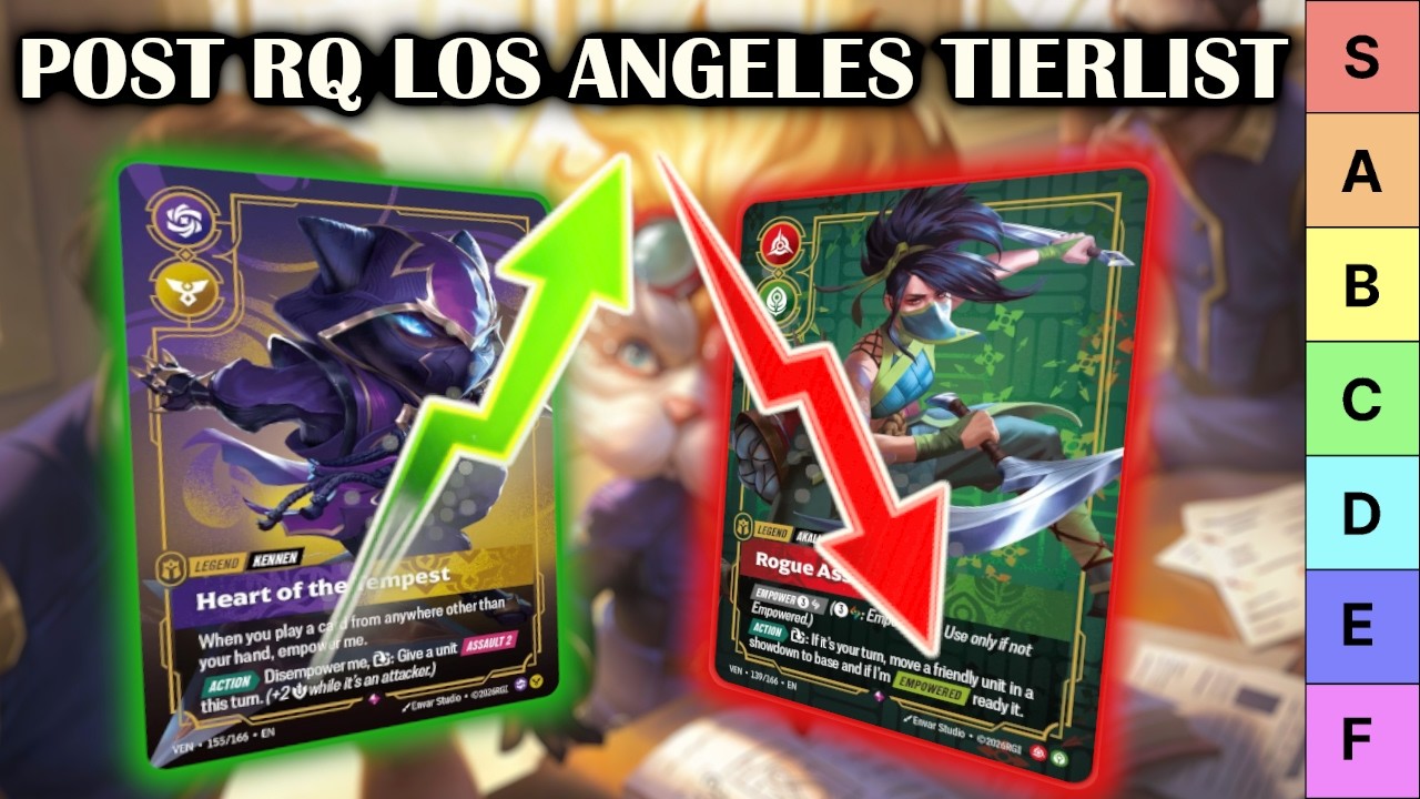 Анализ и обсуждение меты на RQ Los Angeles! | Тир-лист Riftbound | Метагейм-понедельник