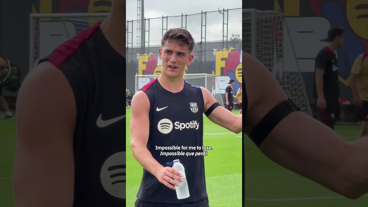 Impossible. ⛔️ #fcbarcelona #Gavi #Shorts