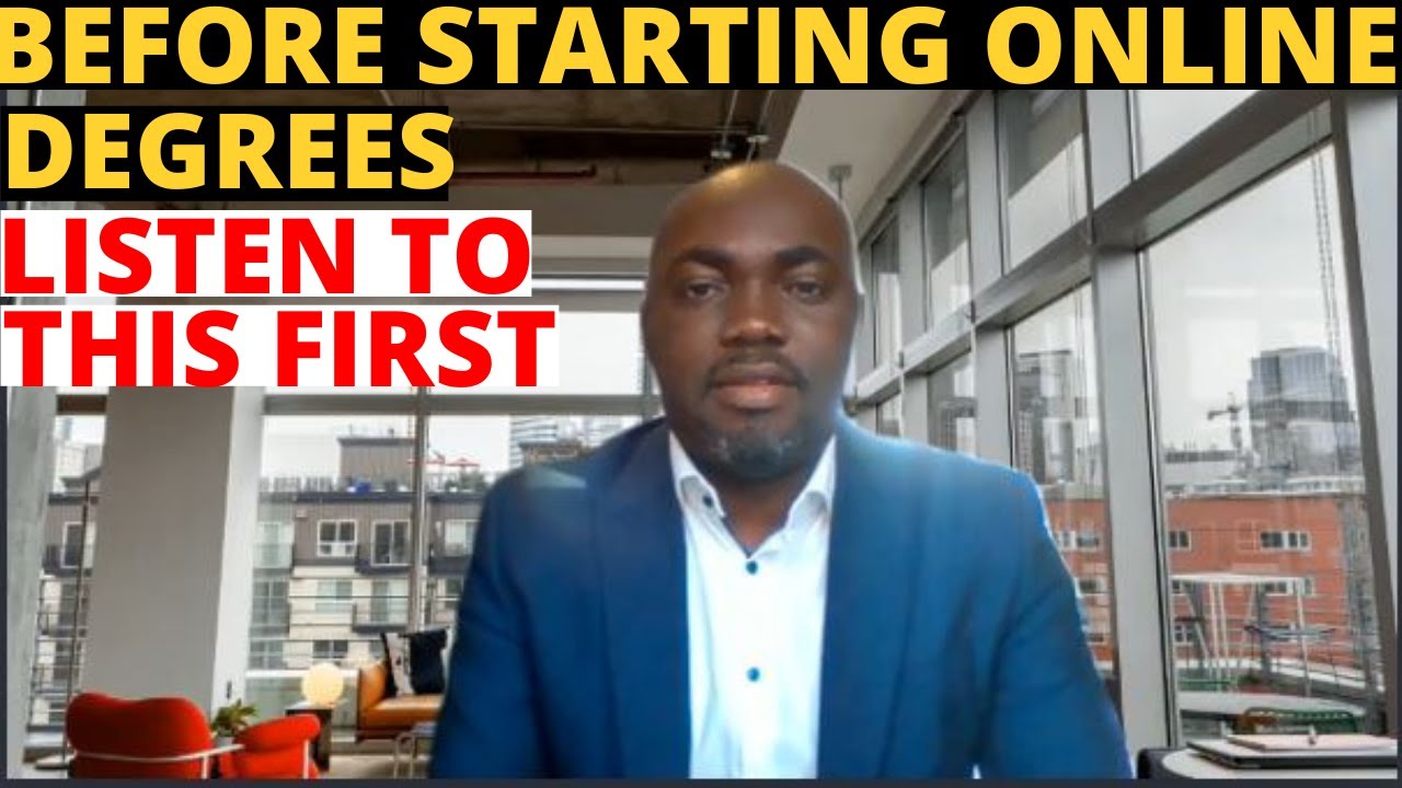 What You Must Know Before Making a Decision to Start Studying Online Degree Today. #OnlineEducation