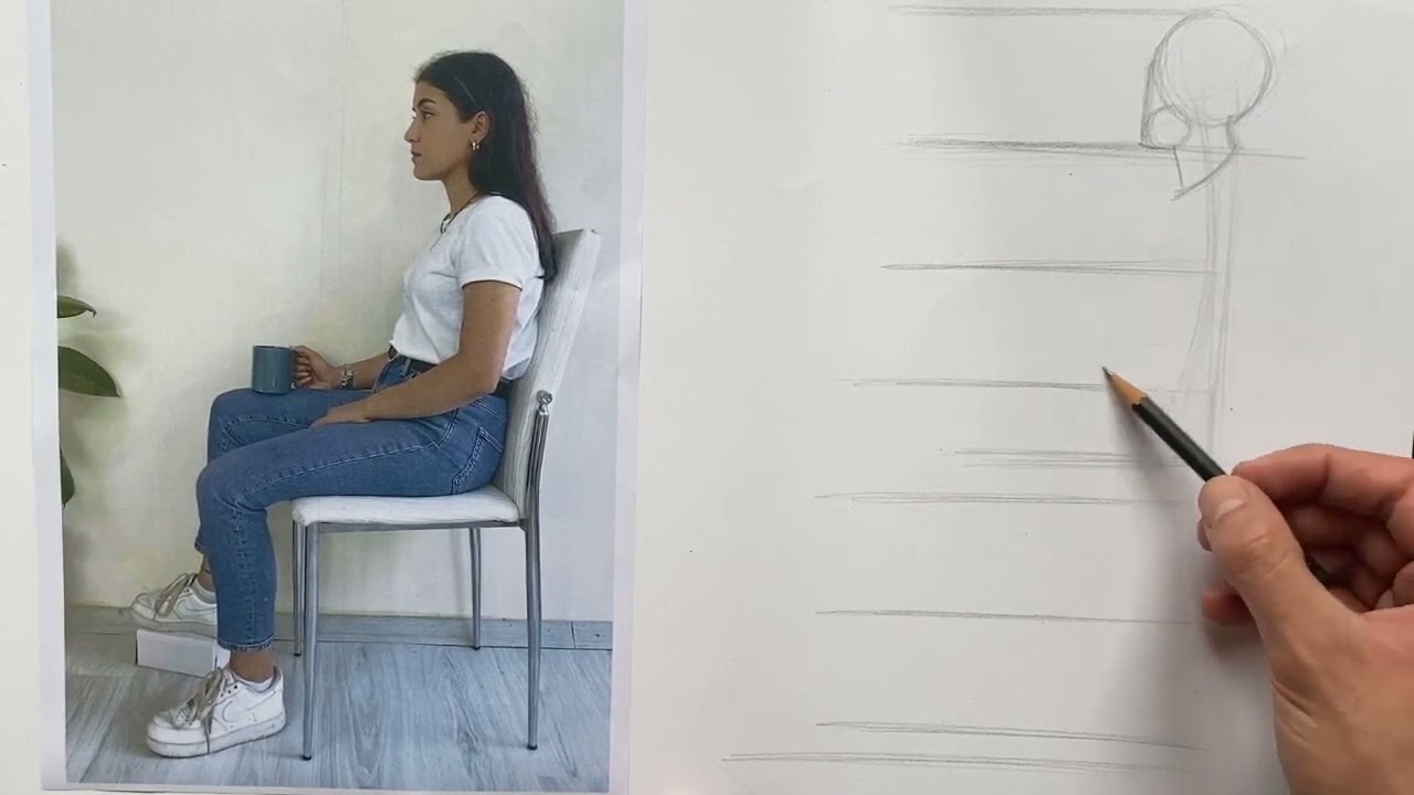 canlı model &ccedil;izimi basit &ccedil;izim teknikleri karakalem eski