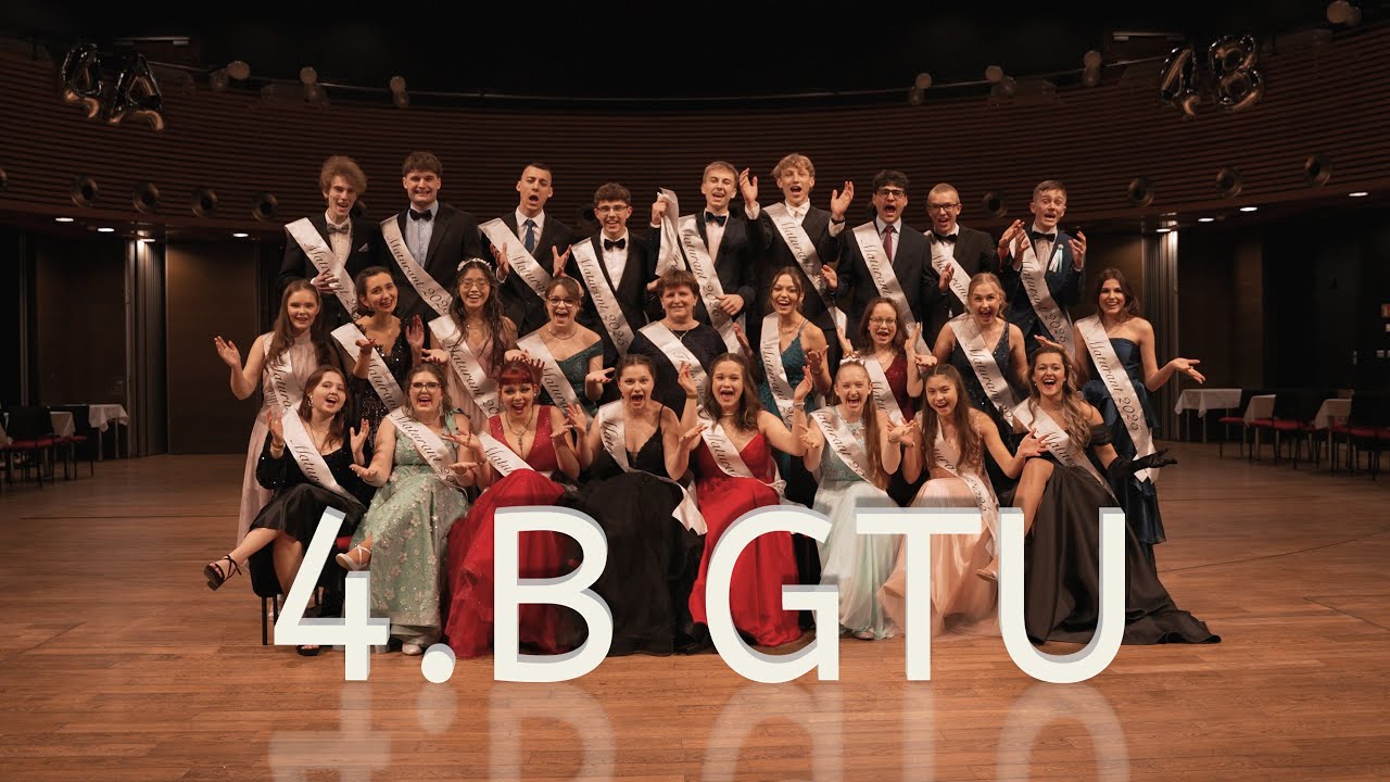 Maturitní ples - 4. B GTU 2025