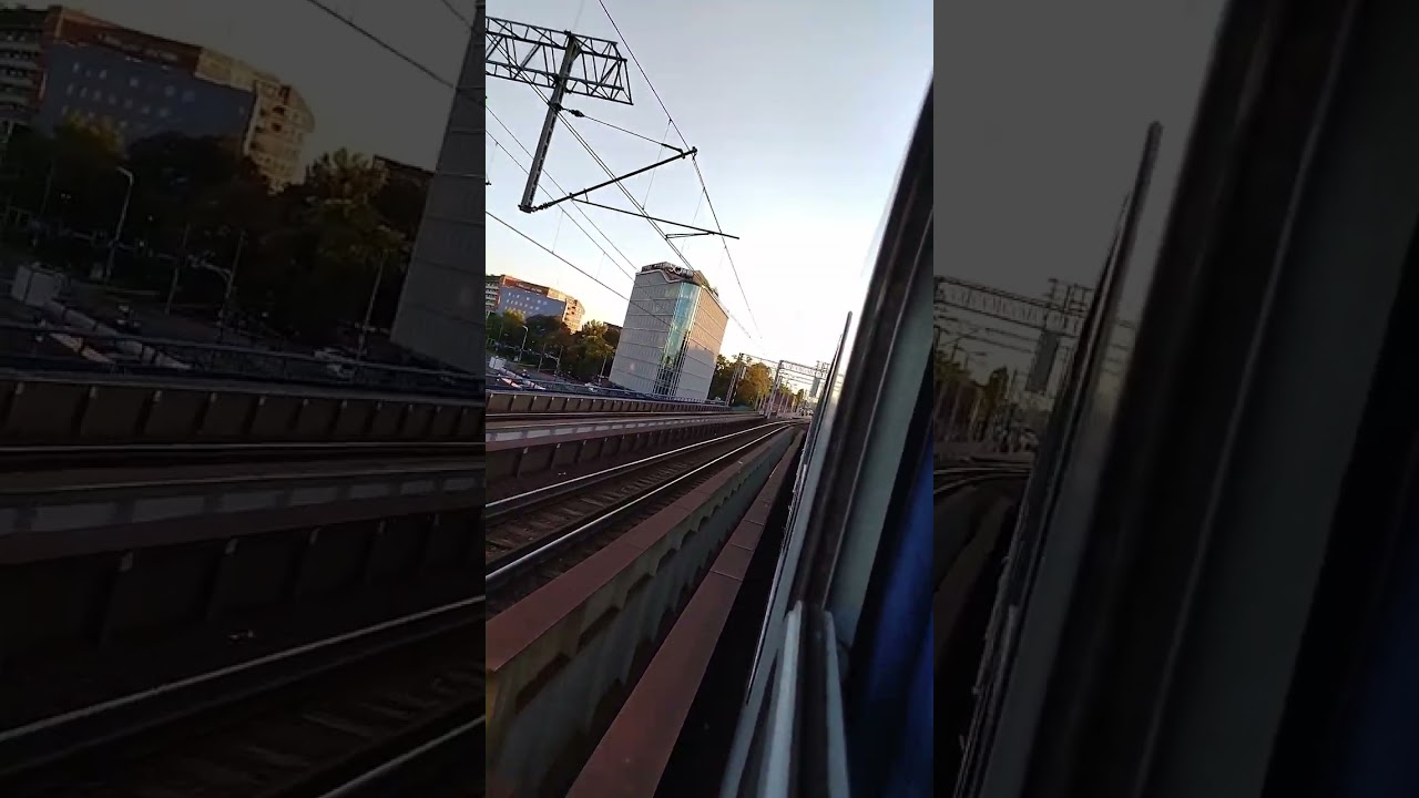 Z okna pociągu: TLK 17106 