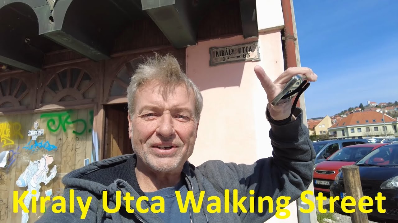 Kiraly Utca Walking Street and Ferencesek Utca Walking street - Pecs Hungary - ECTV