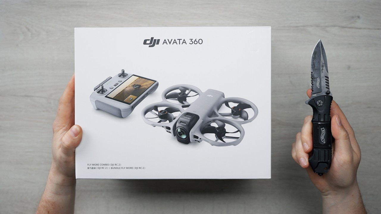 DJI AVATA 360 Drone - Fly More Combo ( DJI RC 2 ) - First Impressions / No Commentary Unboxing