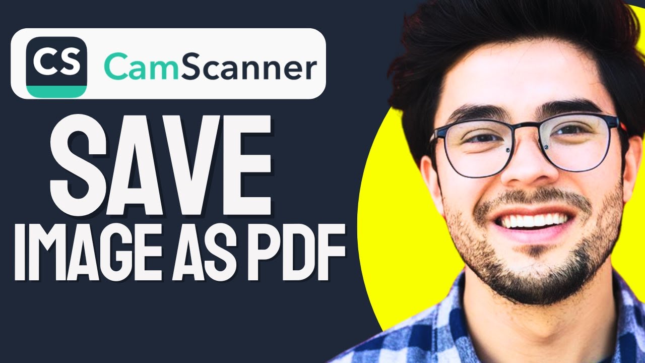 How to SAVE image as PDF in CamScanner (2024 Updated)