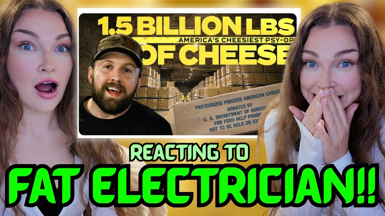 New Zealand Girl Reacts to THE FAT ELECTRICIAN | America's Secret Underground Cheese Bunkers 🧀