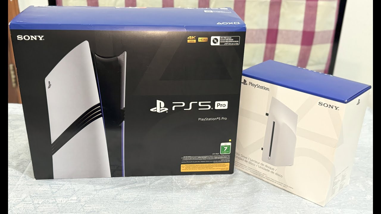 PS5 Pro Unboxing + Disk Drive Accessory Setup! | First Look & Honest Impressions