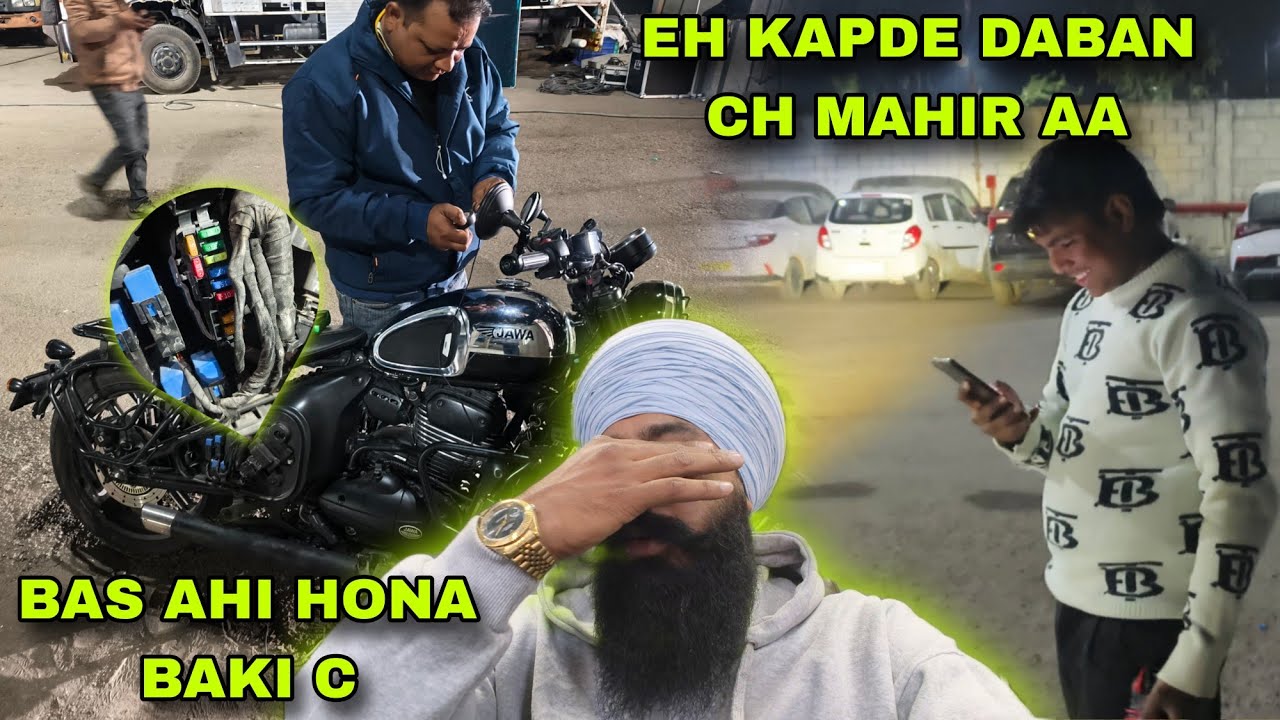BIKE DI FOG LIGHTS NE TAAN TANG HI KARLIYA// GHAR TO SIDHA SHOOT