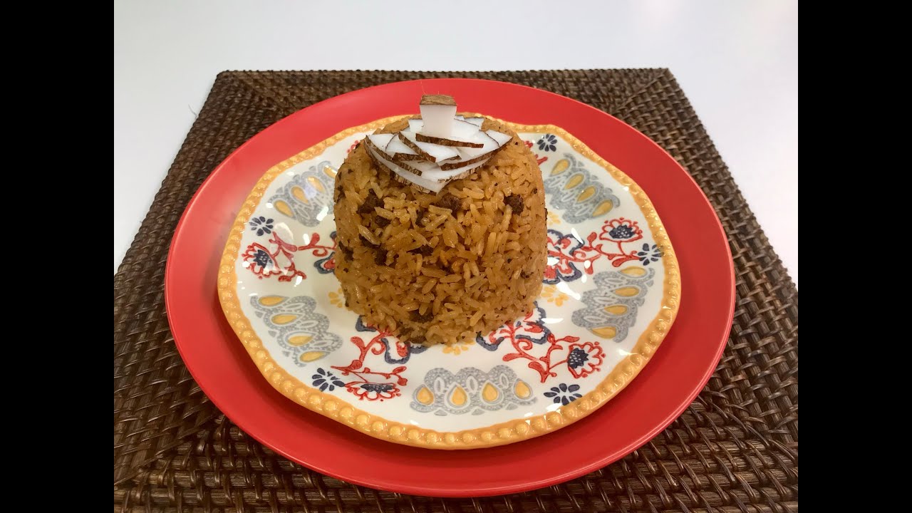 Arroz con coco costeño