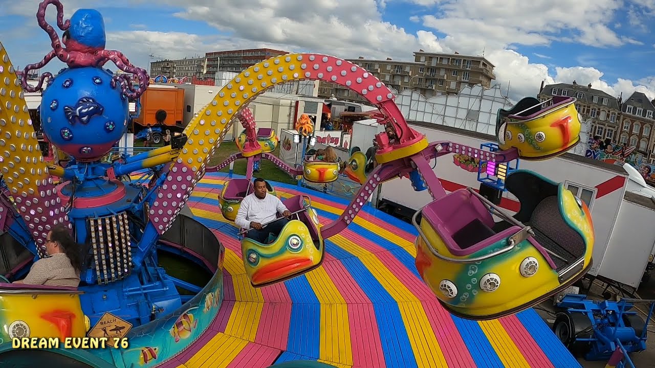 La Grande Pieuvre, foire d'été 2023, Dieppe ( 76 )