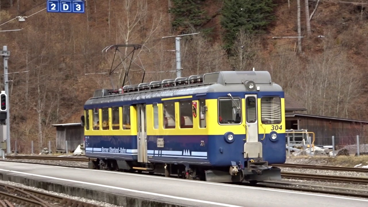 Trains in Zweilütschinen
