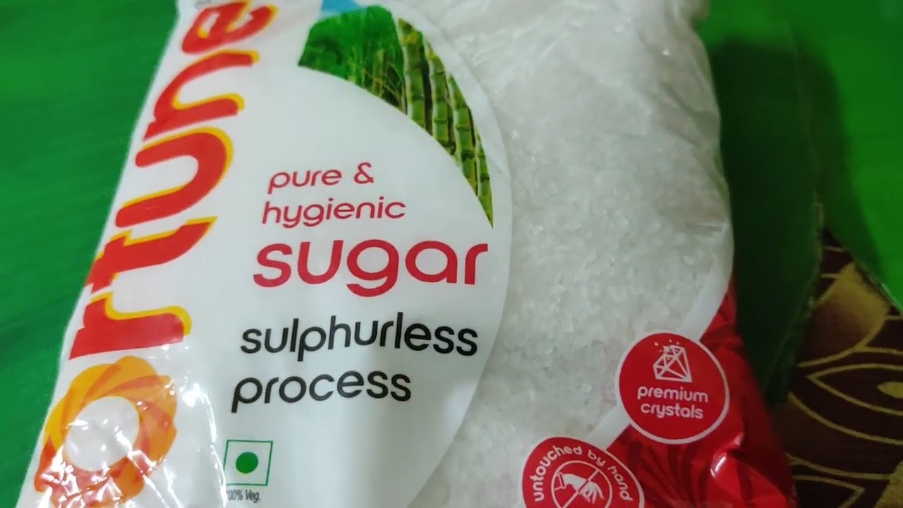 Review of fortune sulphur less sugar from blinkit #blinkit #grocery #kitchen