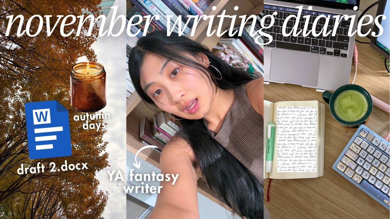 november writing challenge ep 1. ☕️🍂 rewriting my ya fantasy wip from scratch (again)  